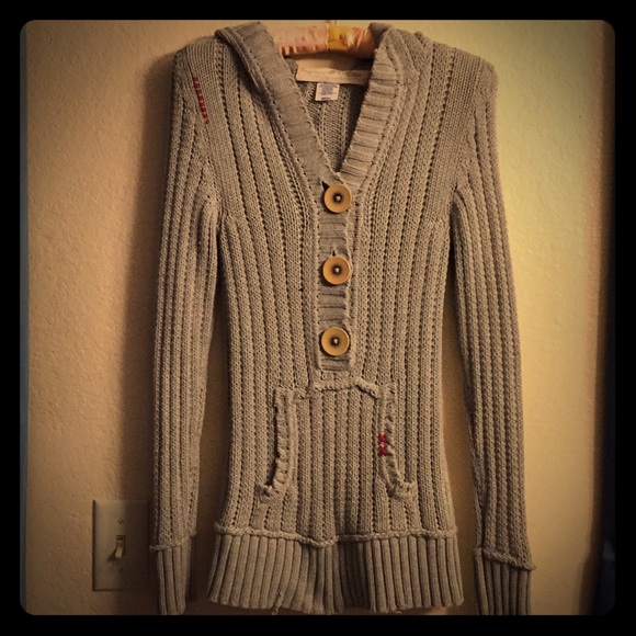 Project E Vintage Size S Hooded Sweater - Picture 1 of 6